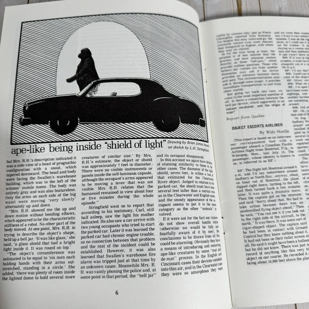 Canadian UFO Report Vol 3 No 4 1975 John Magor UFOlogy Periodical Magazine